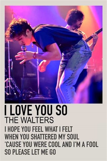 I Love You So: A Thoughtful Cover by The Walters