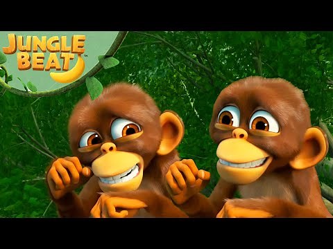 Munki and his twin! | Jungle Beat: Munki & Trunk | Kids Cartoon 2025