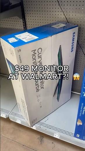 $50 Monitor Hidden Clearance At Walmart