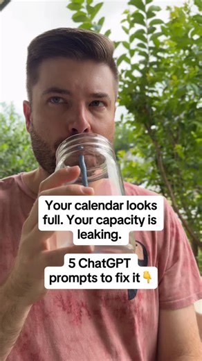 Ryan Taylor | Passive Income Digital Marketing on Instagram: "Context switching and decision fatigue don’t hit your P&L, but they drain your ability to grow. What if you calculated what scattered work costs before adding another project? [TLDR] Here are the prompts: 👉 1. Context Switch Time Calculator “Track my day and identify switches between work types: [list activities]. For each switch, calculate real cost: 5 minutes transition plus 15 minutes mental recalibration to reach focus depth. Mul