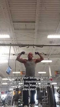 How to do a proper Superman Curl on a Cable Crossover Machine