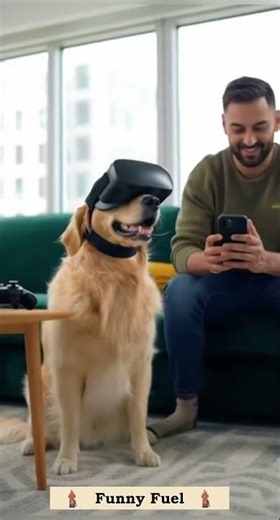 When Dogs Enter the Metaverse #funnyshorts