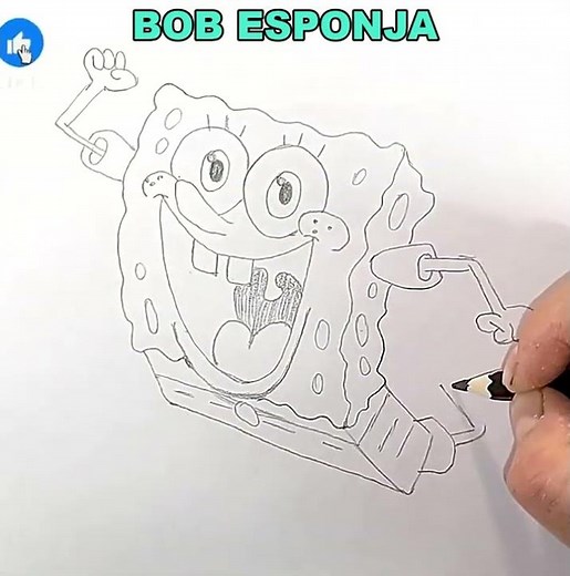 Cómo dibujar a Bob Esponja | Dibujos para niños