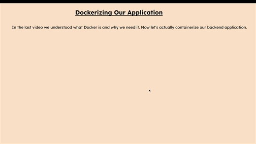 4 - Writing Dockerfile