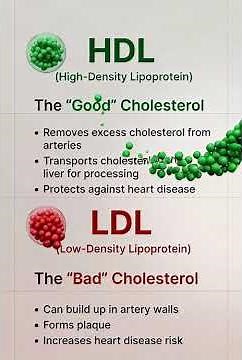 HDL vs LDL: What Your Cholesterol Means #Rubmaps #fitnesstips #cardiacrehab