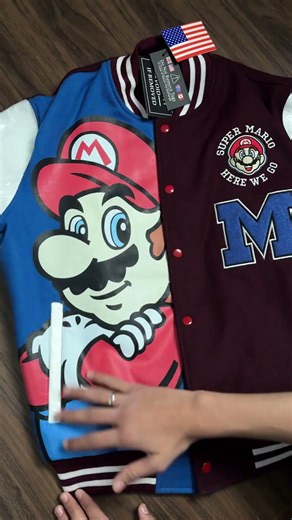 Super Mario Jacket | Retro Gaming Style Meets Modern Streetwear