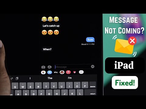 How To Fix iPad Not Receiving Texts iPadOS 16