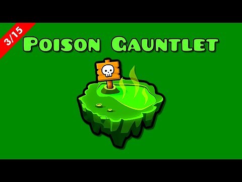 "POISON GAUNTLET" (ALL LEVELS / ALL COINS) | Geometry Dash