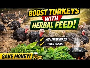 10 Natural Greens That Feed And Medicate Turkeys | 0 Cost On Feed And Medications In Turkey Farming