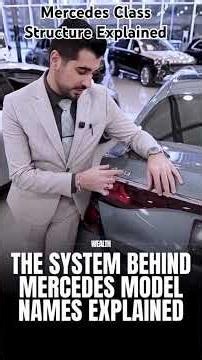 Mercedes Benz Class Structure Explained