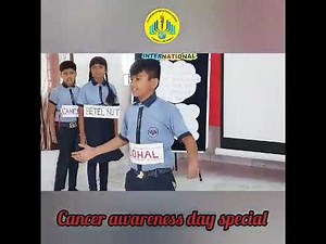 Informational Skit on National Cancer Awareness day 2023 | Gyankunj International school