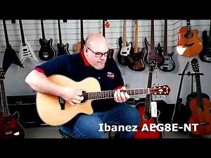 Ibanez AEG8E NT Acoustic Guitar