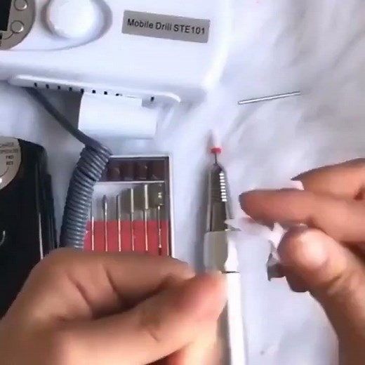 Rechargeable Cordless Nail Drill Machine for Acrylic Gel Nails.
