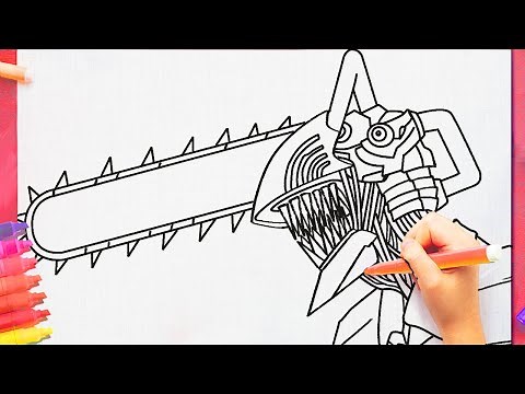 Como dibujar a CHAINSAW MAN denji