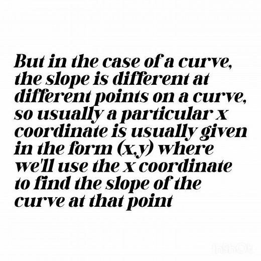 Gradient of a Line and a Curve(at a point) #learning #maths #education #mathematics