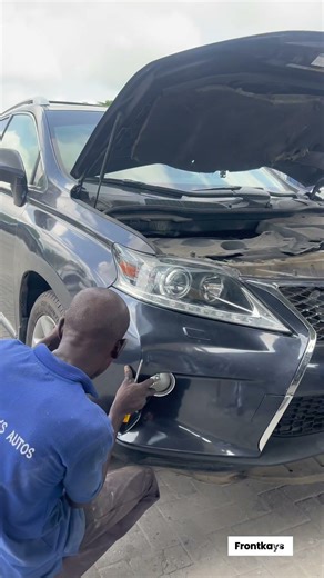 Partial Accidental restoration on Lexus RX 350