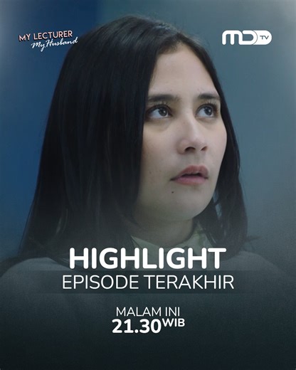 MDTV - TV Paling Drama on Instagram: "Di rumah manis, di kampus tetap tegas, walau Inggit masih aja telat masuk kelas 😅 #MyLecturerMyHusbandSeason2 malam ini jam 21.30 WIB di #MDTV - #TVPalingDrama"