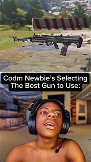 Codm Newbies Choosing Best Gun..........