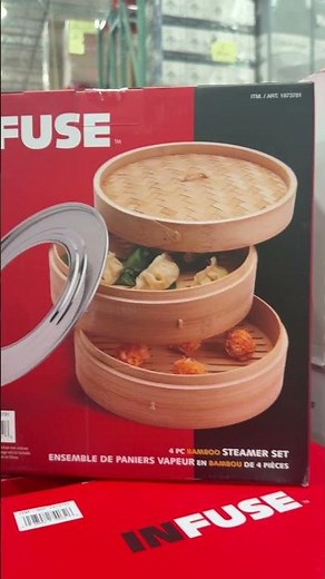 Infuse Bamboo Steamers at Costco Canada