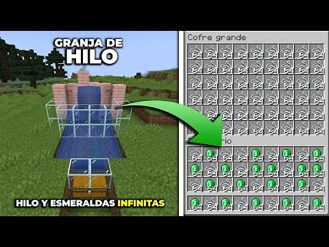 Cómo Hacer una Granja de HILO para Minecraft 1.21 |Java|🟢