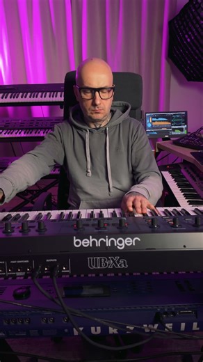 Behringer UB-Xa Sound Test vol. 4 #musicproducer #synth #producersdiary #beatmaking #musicproduction