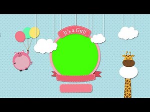 Baby Slide Show #Green Screen Slideshow | After Effect Templates| VFX Graphics FREE DOWNLOAD 4K