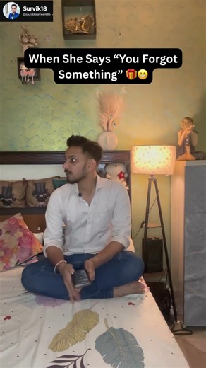 You Forgot Something…🎁😬 #youtube #something #survik18shorts