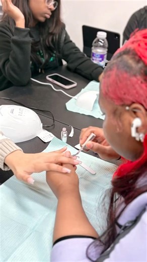 Week 6 Was a Blast 💚 | Visionary Teen Barber & Nail Program Update