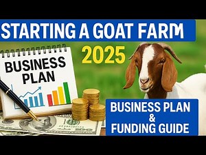 Starting a Goat Farm in 2025 | Business Plan, Breeds & Funding Guide for Success