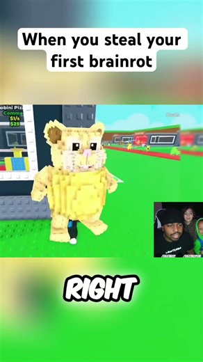 When it’s your first time stealing a Brainrot #roblox #stealabrainrot