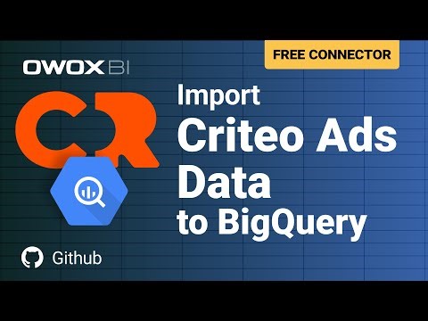 How to Export Criteo Ads to BigQuery Automatically (Free, No Python Required)
