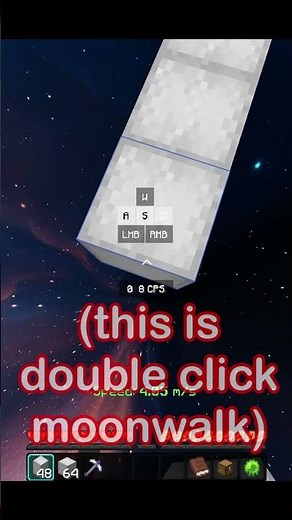 Learn How To MOONWALK BRIDGE In Minecraft In 60 Seconds #shorts