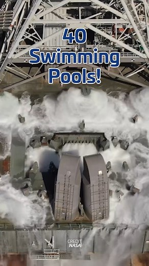 DELUGE! #nasaspaceflight #nasa #ksc #kennedyspacecenter #lc39b #sls #deluge | NASASpaceflight.com