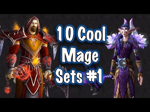 Jessiehealz - 10 Cool Mage Transmog Sets #1 (World of Warcraft)