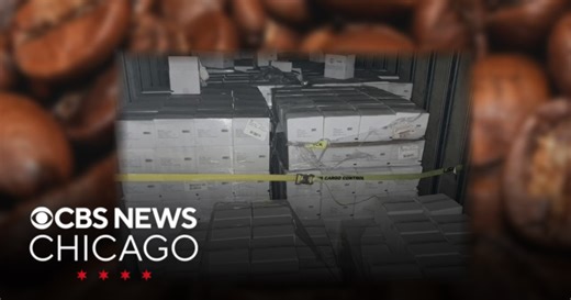 24,000 pounds of stolen coffee products seized at Melrose Park warehouse