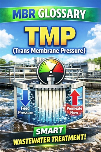 MBR Glossary Transmembrane Pressure (TMP)