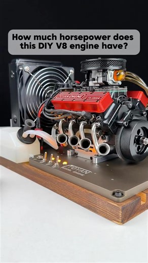 🚗 For true gearheads only. The CISON Small-block V8 Model is not a toy—it’s real mechanics in 1/6 scale. Pistons move, water cools, power roars. This Halloween, build the beast that haunts every car lover’s dream. 👉 Dare to assemble? Shop now before midnight! | Capabletion