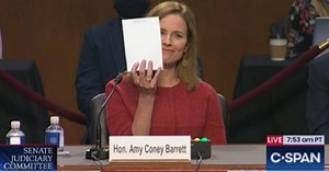 'She's That Smart': Amy Coney Barrett Shows Her Notes in Telling Hearing Moment