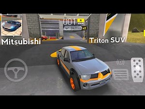 Extreme Car Driving Simulator Mitsubishi Triton SUV Driving OffRoad Map 2020 - Android Gameplay