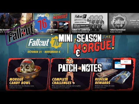 New Mini Season and Patch Notes in Fallout 76