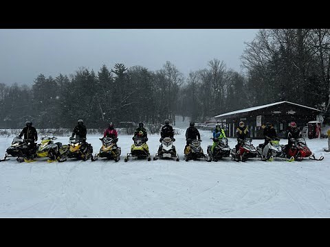 Cable Wisconsin Snowmobiling Trip 2022