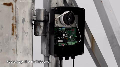 CO-Z ADSW4 Automatic Gate Opener Kit, Dual Swing Gate Openers for Doors up to 1300lb 20ft, Electric Driveway Gate Openers with Remote Kit Infrared Sensors Equipped Solar Battery Charging Compatible