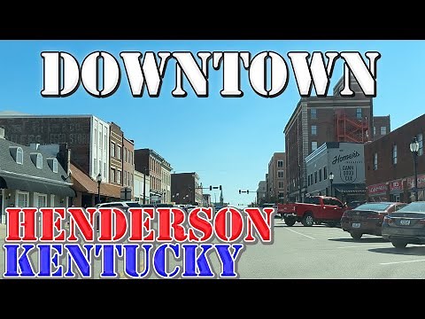 Henderson - Kentucky - 4K Downtown Drive