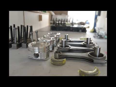 900hp SRT-4 ENGINE BUILD TIME-LAPSE (Part 1 - Bottom End)