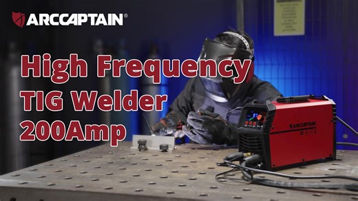 Watch ARCCAPTAIN High Frequency TIG Welder 200A ﹙with MMA﹚﹚ on Amazon Live