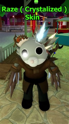 Raze ( Crystalized ) Skin Day 19 in Roblox Piggy