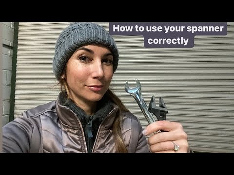 How to use a spanner correctly (there are a lot of men who aren’t)