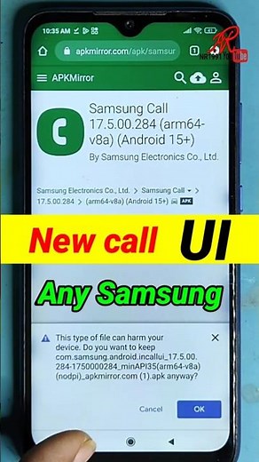 How to Enable Samsung New Calling UI😱 Change Old to New Calling Screen | 📞 Secret Settings #shorts