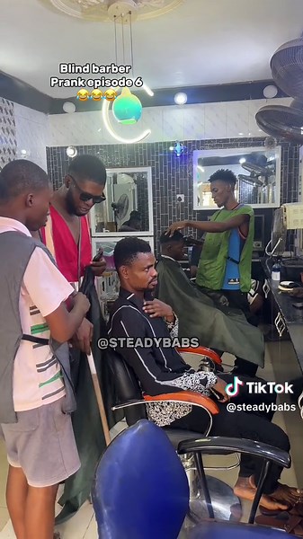 Barber Prank: Hilarious Blind Barber Prank Video