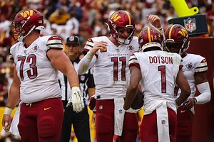 Carson Wentz era with Washington Commanders opens up in grand fashion